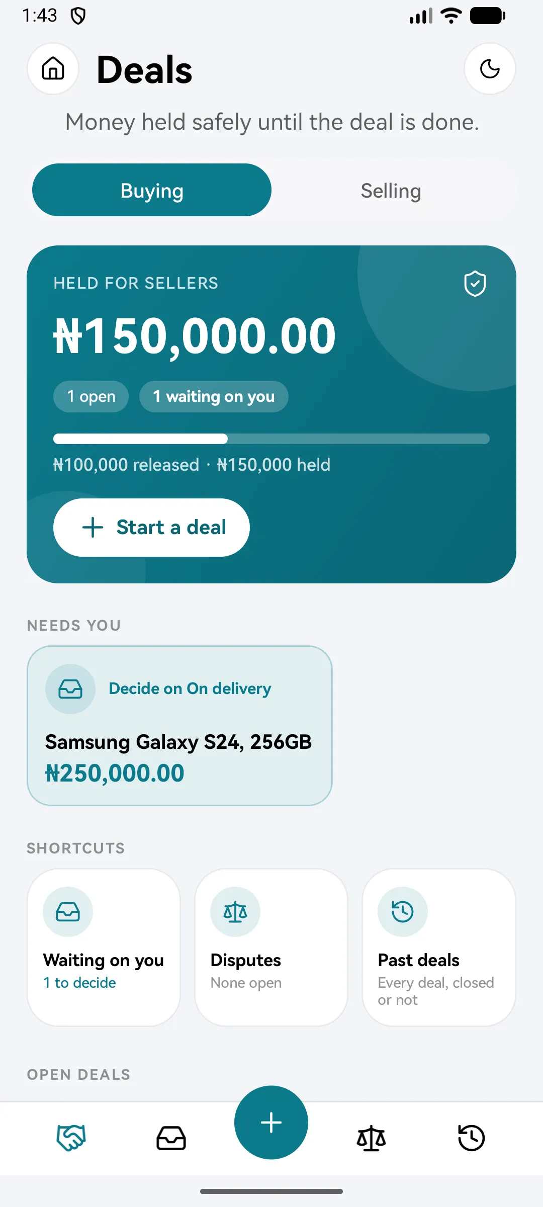 Deals at a glance: held, released and in dispute
