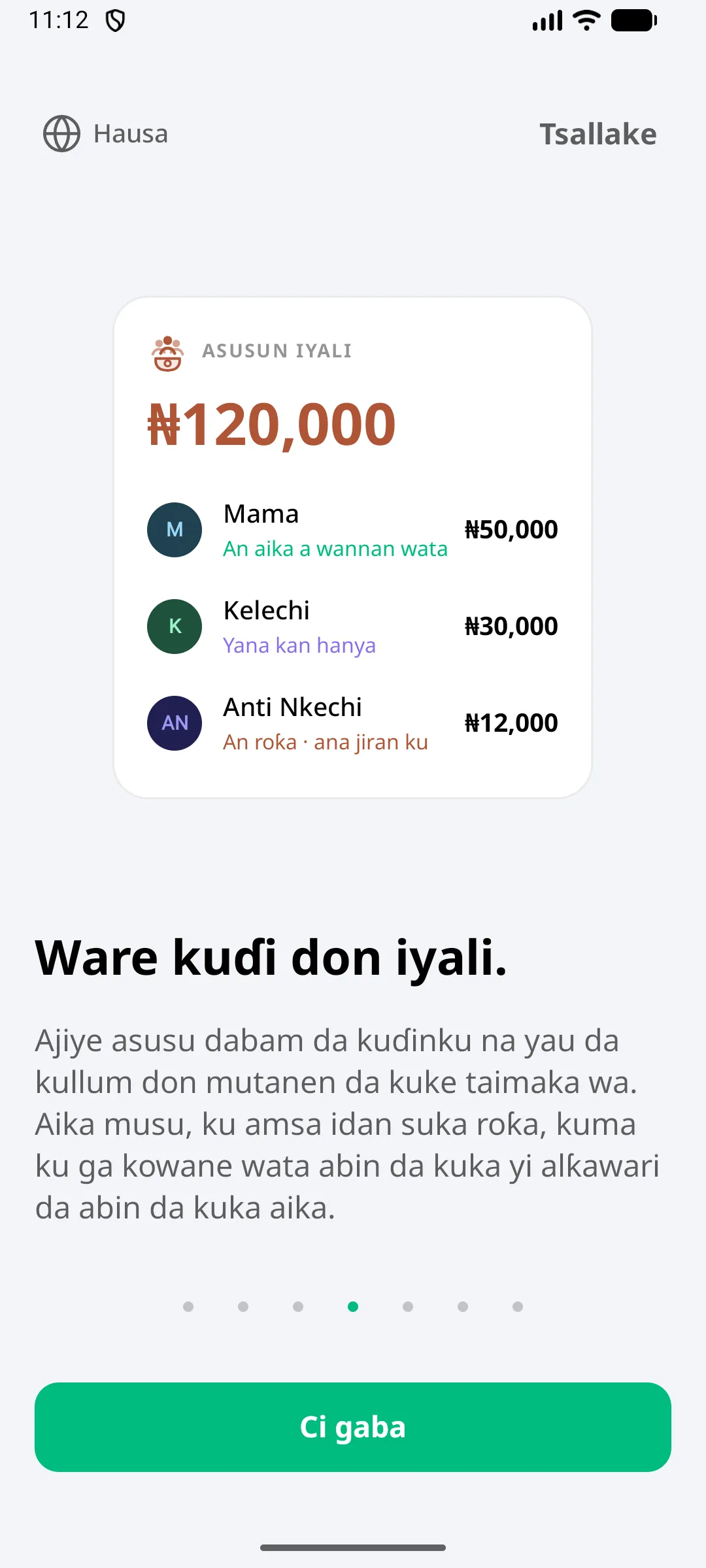 The family pot in Hausa
