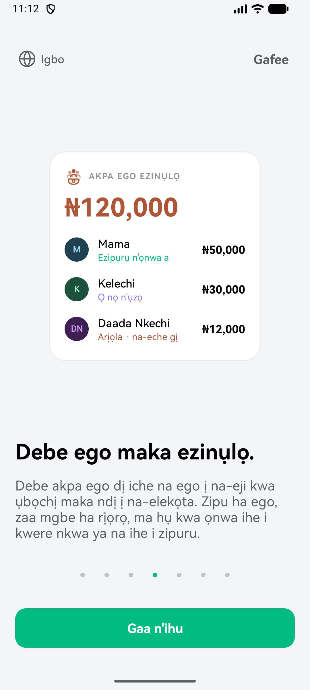 The family pot in Igbo